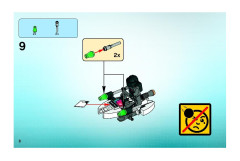 LEGO 5970 instructions page 8 – build guide