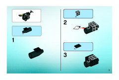 LEGO 5970 instructions page 9 – build guide