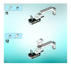 LEGO 5971 instructions page 10 – build guide