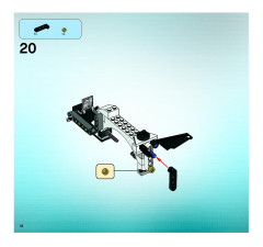 LEGO 5971 instructions page 18 – build guide