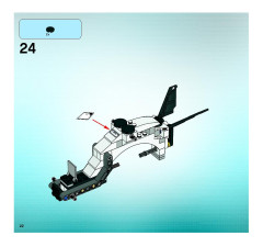 LEGO 5971 instructions page 22 – build guide