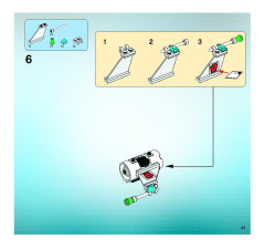 LEGO 5971 instructions page 35 – build guide