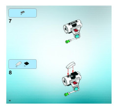 LEGO 5971 instructions page 36 – build guide
