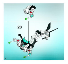 LEGO 5971 instructions page 38 – build guide