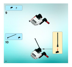 LEGO 5971 instructions page 42 – build guide