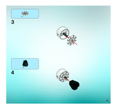 LEGO 5971 instructions page 45 – build guide