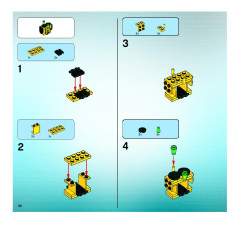 LEGO 5971 instructions page 48 – build guide