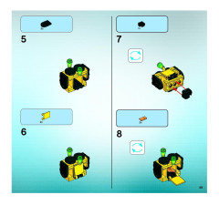 LEGO 5971 instructions page 49 – build guide