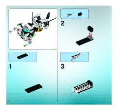 LEGO 5971 instructions page 6 – build guide