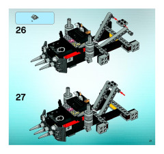 LEGO 5972 instructions page 21 – build guide