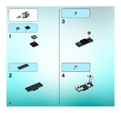 LEGO 5972 instructions page 22 – build guide