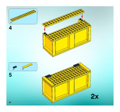 LEGO 5972 instructions page 28 – build guide