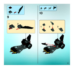 LEGO 5972 instructions page 35 – build guide
