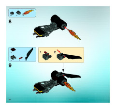 LEGO 5972 instructions page 40 – build guide