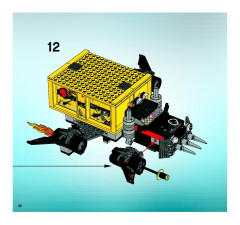 LEGO 5972 instructions page 48 – build guide