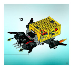 LEGO 5972 instructions page 53 – build guide