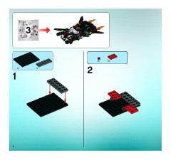 LEGO 5973 instructions page 2 – build guide