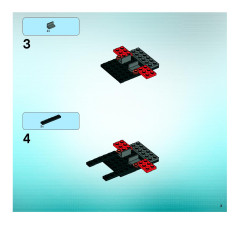 LEGO 5973 instructions page 3 – build guide
