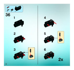 LEGO 5973 instructions page 36 – build guide