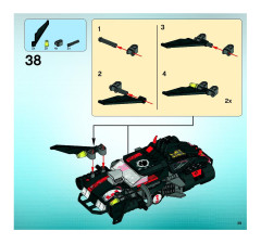LEGO 5973 instructions page 39 – build guide