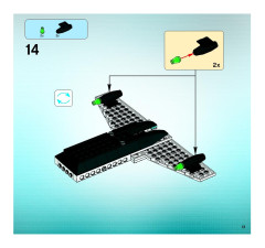 LEGO 5973 instructions page 13 – build guide