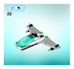 LEGO 5973 instructions page 21 – build guide