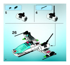 LEGO 5973 instructions page 26 – build guide