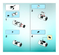 LEGO 5973 instructions page 27 – build guide