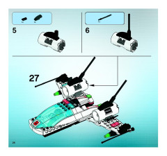 LEGO 5973 instructions page 28 – build guide