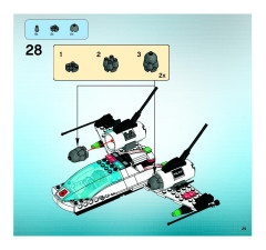 LEGO 5973 instructions page 29 – build guide