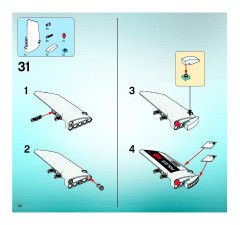 LEGO 5973 instructions page 34 – build guide