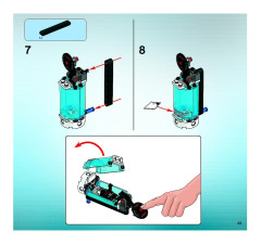 LEGO 5973 instructions page 45 – build guide