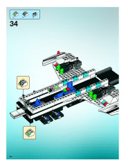 LEGO 5974 instructions page 30 – build guide