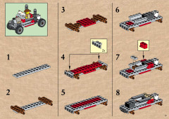 LEGO 5975 instructions page 19 – build guide
