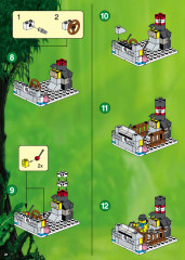 LEGO 5976 instructions page 28 – build guide