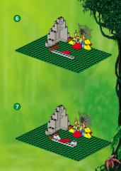 LEGO 5976 instructions page 7 – build guide