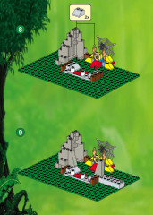 LEGO 5976 instructions page 8 – build guide