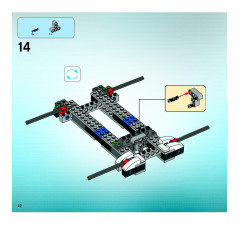 LEGO 5979 instructions page 22 – build guide