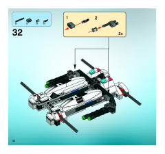 LEGO 5979 instructions page 42 – build guide