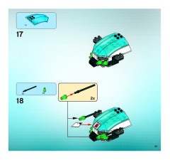 LEGO 5979 instructions page 61 – build guide
