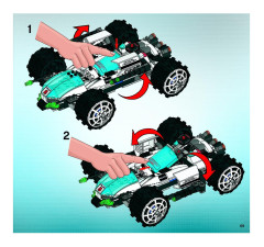 LEGO 5979 instructions page 69 – build guide