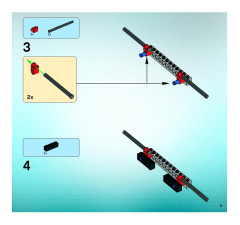 LEGO 5979 instructions page 9 – build guide