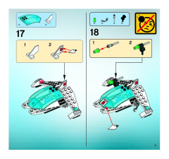 LEGO 5980 instructions page 11 – build guide