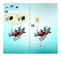 LEGO 5980 instructions page 20 – build guide