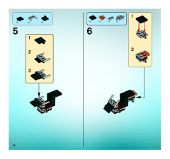 LEGO 5980 instructions page 22 – build guide