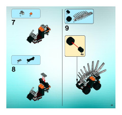 LEGO 5980 instructions page 23 – build guide