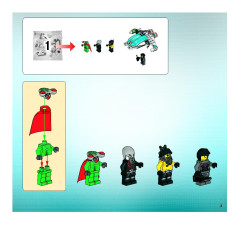 LEGO 5980 instructions page 3 – build guide
