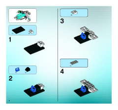 LEGO 5980 instructions page 4 – build guide