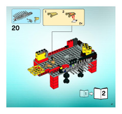 LEGO 5980 instructions page 47 – build guide