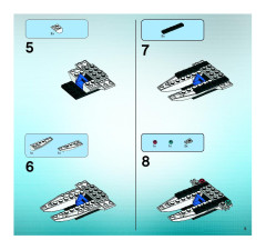 LEGO 5980 instructions page 5 – build guide